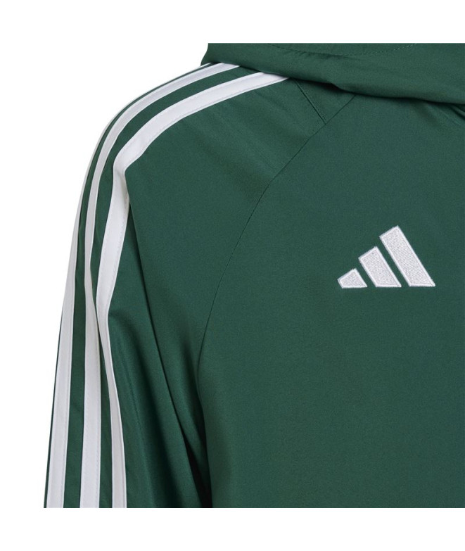 Coupe-vent de Football adidas Tiro24 Enfant Green