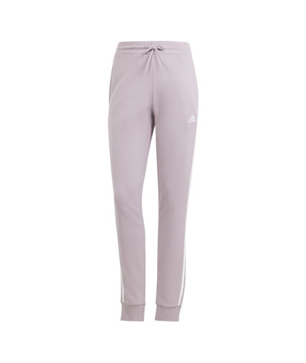 adidas Essentials Pantalon large en tissu éponge 3 bandes pour femme :  : Mode