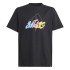 Camiseta adidas Gfx Illustrated Infantil Preto