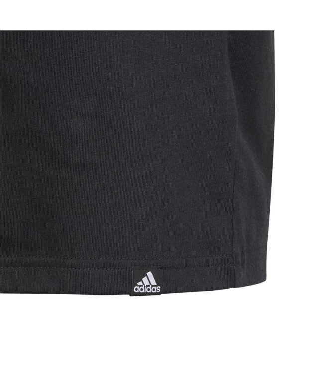 Camiseta adidas Gfx Illustrated Infantil Preto