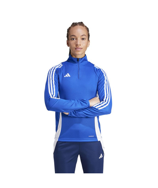T-shirt de Football adidas Tiro24 Femme Bleu