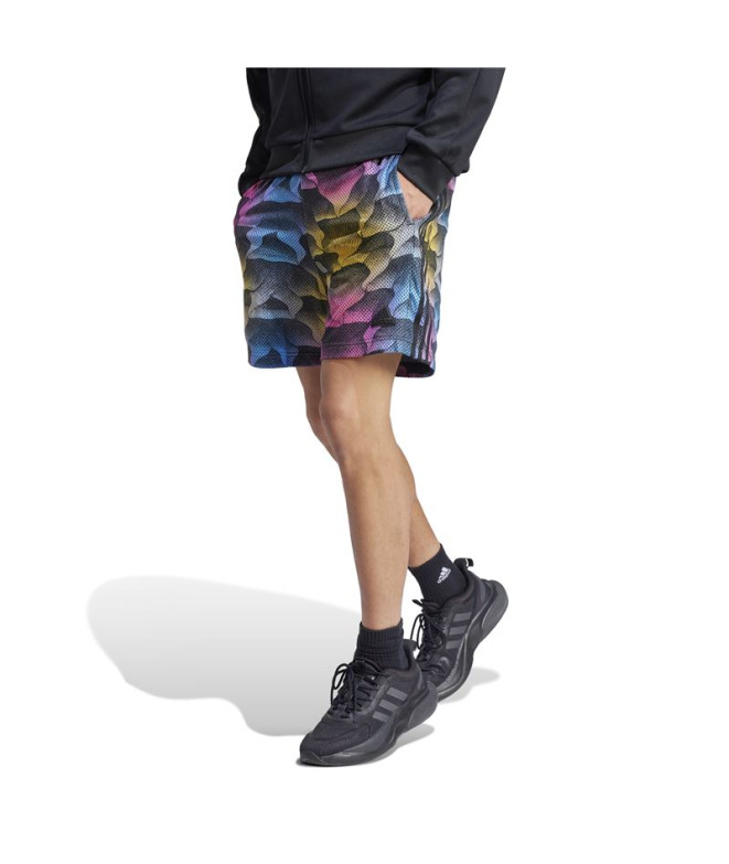 Calça adidas Tiro Aop Homem Preto