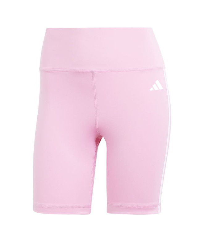 Mallas de Fitness adidas Essentials 3Bandas Short Mujer Rosa