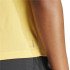 Camiseta de Fitness adidas Essentials Tr-Es 3S Mulher Amarelo