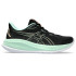 Chaussures de Running ASICS Gel-Cumulus 26 Femme Noir/Menthe