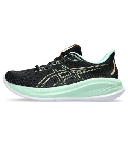 Chaussures de Running ASICS Gel-Cumulus 26 Femme Noir/Mint 2