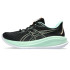 Chaussures de Running ASICS Gel-Cumulus 26 Femme Noir/Menthe