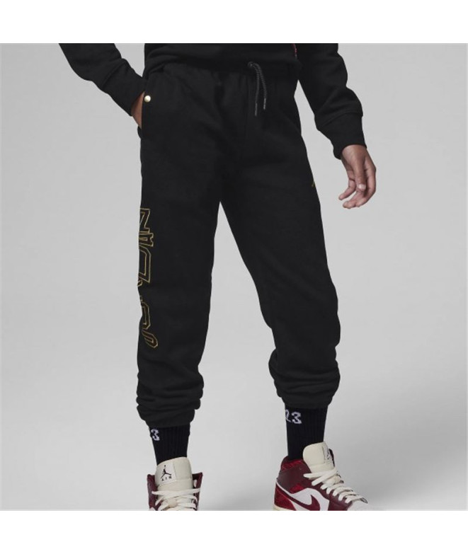 Calça Nike Jordan Take Flight B&G Flc Menino Preto