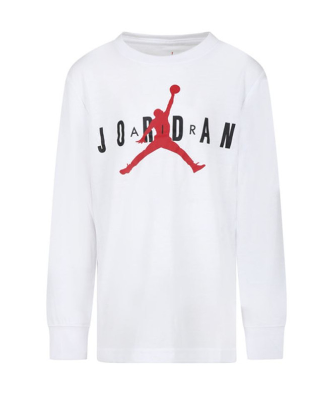 Camiseta Nike Jordan LS Blanco
