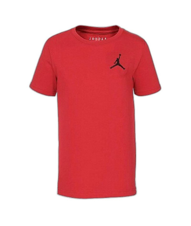 Camiseta Nike Jumpman Air Emb Niño Rojo