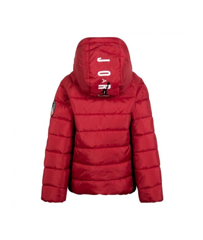 Chaqueta Nike Jorda Down Nino Rojo