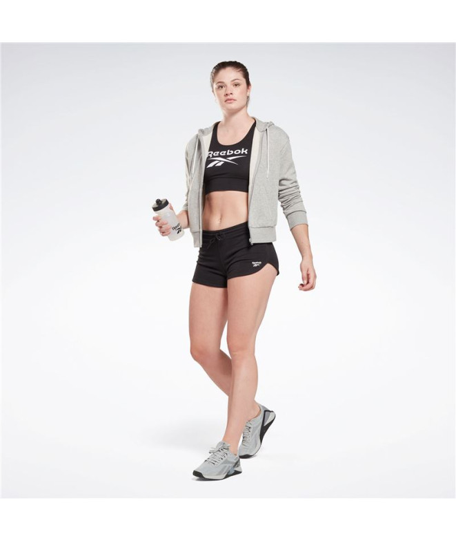 Calça Reebok Identity French Terry Short Mulher...