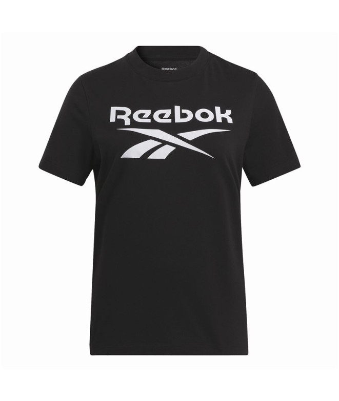 Camiseta Reebok Identity Big Logo Mujer Negro