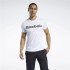 Camiseta Reebok Homem Logótipo linear da série Graphic Branco
