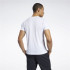 Camiseta Reebok Homem Logótipo linear da série Graphic Branco