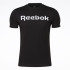 Camiseta Reebok Homem Logótipo linear da série Graphic Preto
