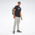 Camiseta Reebok Série gráfica Vetor Homem Preto