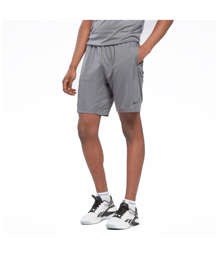 Pantalon Reebok Comm Knit Short Homme Gris