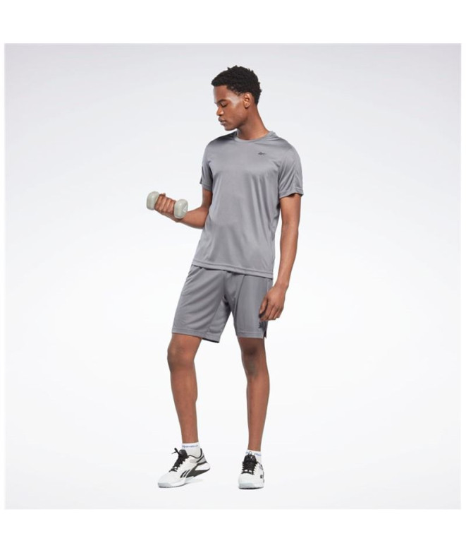 Pantalon Reebok Comm Knit Short Homme Gris