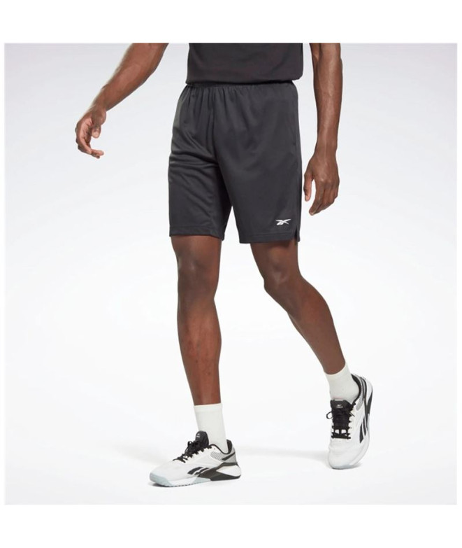 Calça Reebok Comm Knit Short Homem Preto