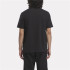 CamisetaReebok IdentityHomem Logotipo grande empilhado Preto