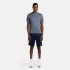 Calça Reebok Comm Knit Short Homem Marinho