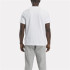 CamisetaReebok IdentityHomem Logótipo grande empilhado Branco