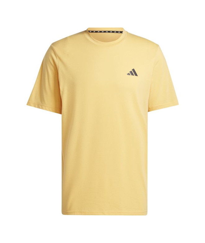 T-shirt by Fitness adidas Essentials Training-Essentials Comf Homme Yellow