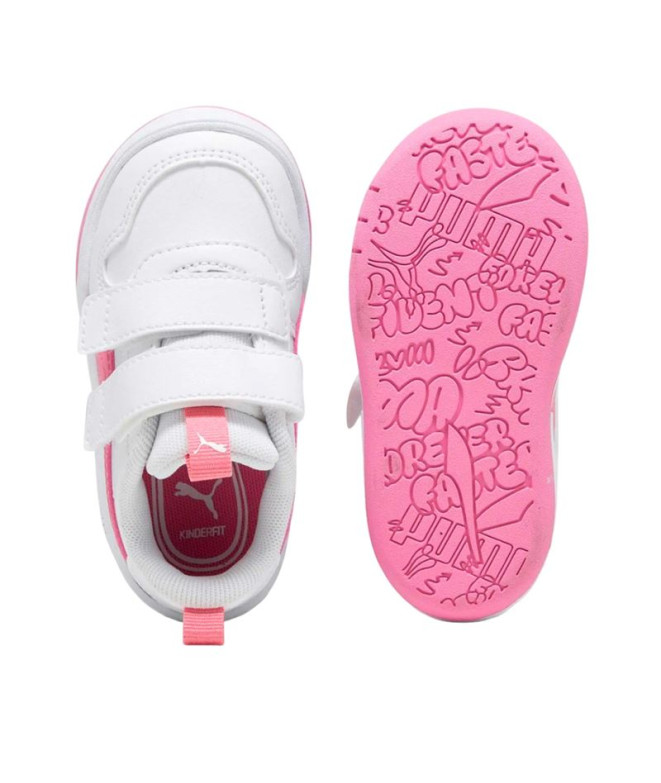 Sapatilhas Puma Multiflex SL V Branco/Rosa...
