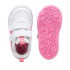 Sapatilhas Puma Multiflex SL V Branco/Rosa Infantil