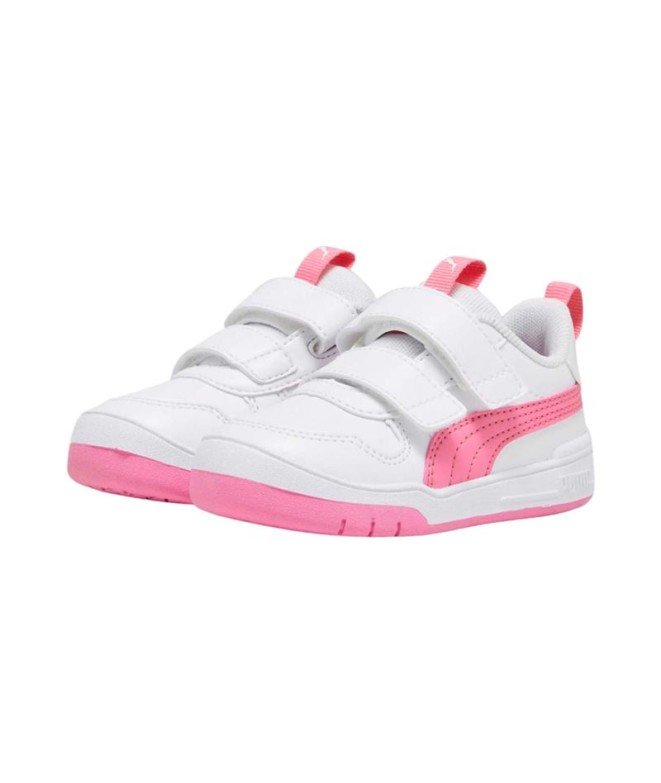 Sapatilhas Puma Multiflex SL V Branco/Rosa...