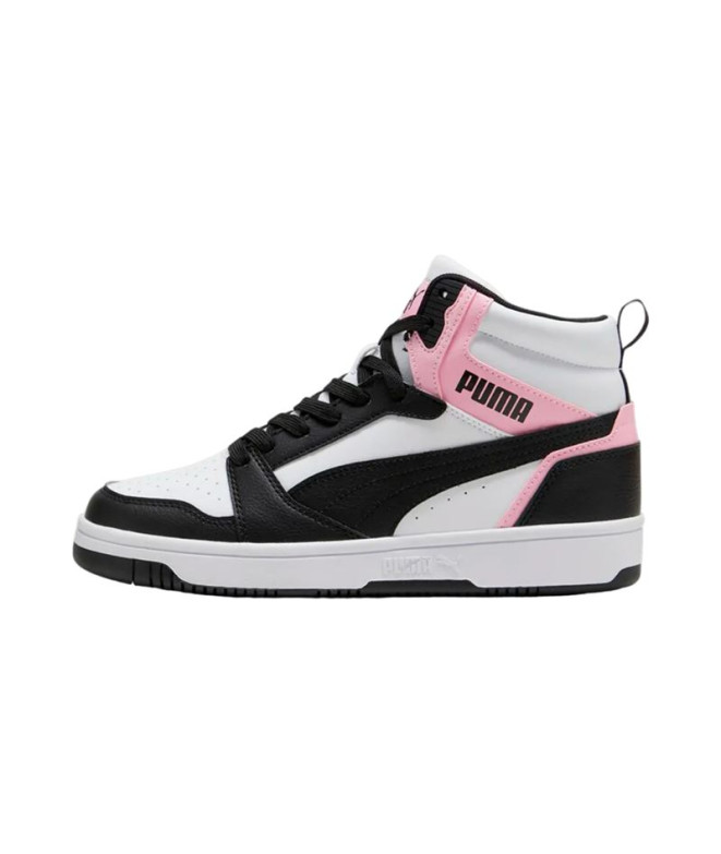 Sapatilhas Puma Rebound V6 Branco Preto Mulher