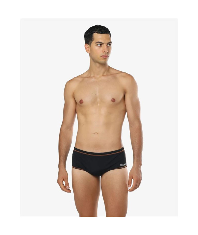 Bañador Entreno Jaked Milano Trunk Hombre Negro