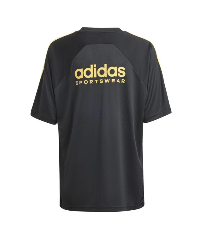 Camiseta adidas Tiro Summer Infantil Negro