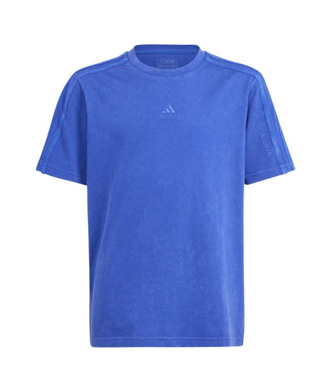 Camiseta adidas Szn Infantil Azul