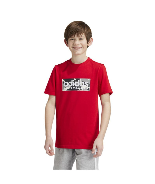 T-shirt adidas Camo linéaire Enfant