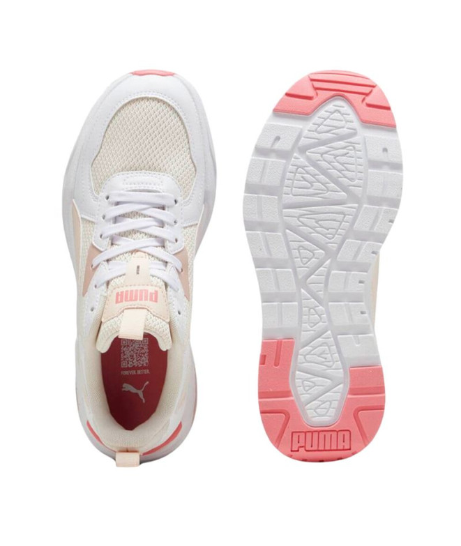 Chaussures Puma Trinity Lite Rose Blanc Femme