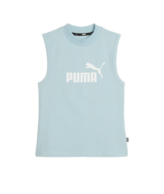 Pantalon Puma Essentials Slim Tank Femme Turquoise