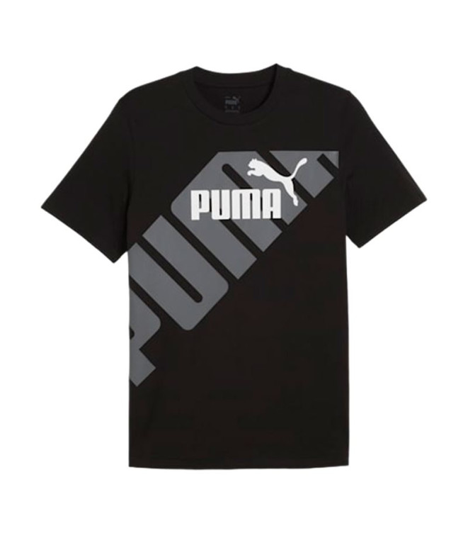 Camiseta Puma POWER Graphic Preto Homem