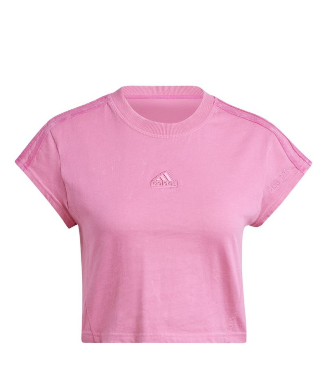 T-shirt adidas Tous Szn Femme Rosa