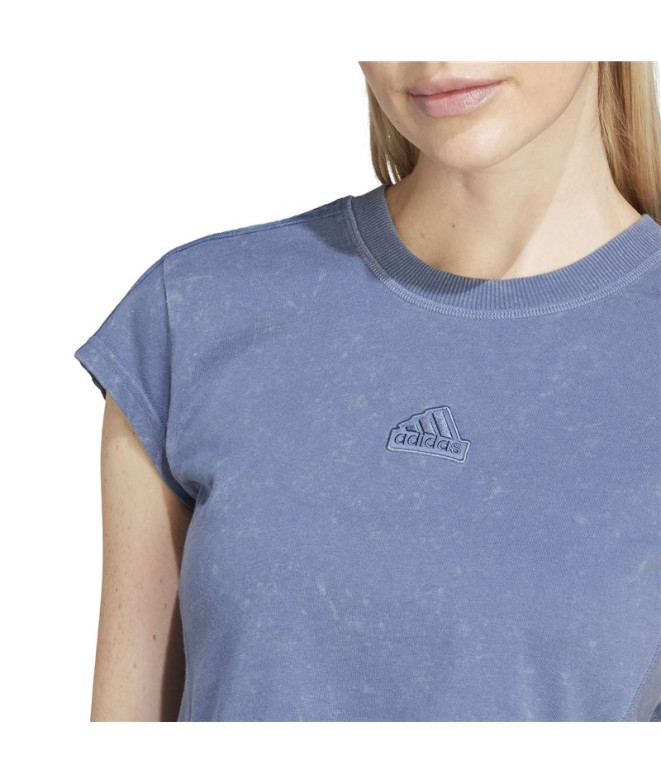 T-shirt adidas All Szn Femme Bleu