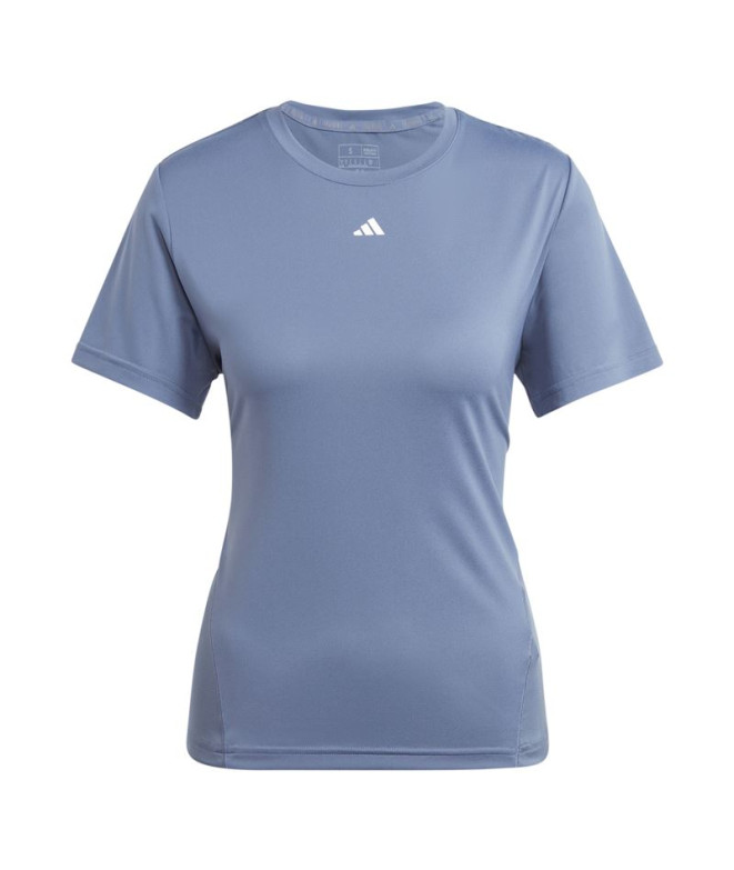 Camiseta adidas de Fitness Essentials Wtr D4T Mujer Tinado
