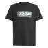 Camiseta adidas B Camo Lin Niño Negro