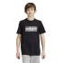 Camiseta adidas B Camo Lin Niño Negro