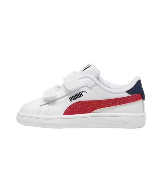 Sapatilhas Puma Smash 3.0 V Branco//Vermelho...