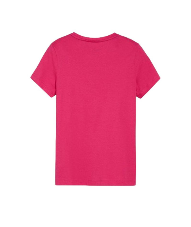 T-shirt Enfant Puma Essentials Fuchsia