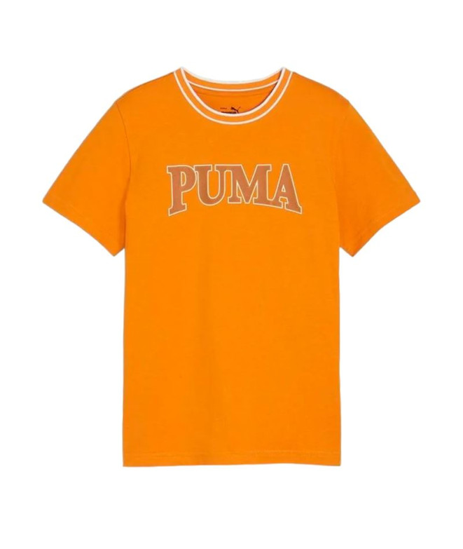 Camiseta Puma Squad Ginger Tea Infantil