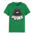 Camiseta Puma Essentials + MID 90s Graphic Verde Infantil
