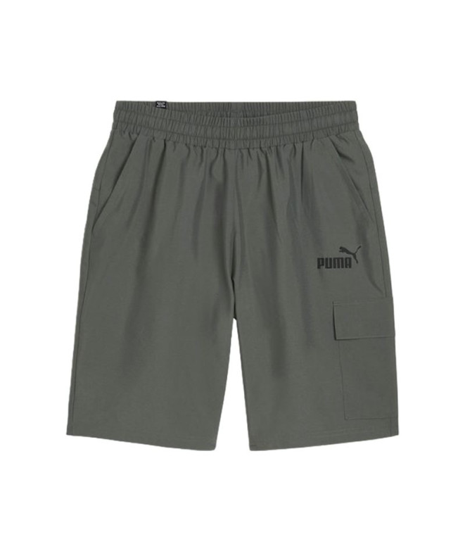 Pantalon Puma Essentials Woven Cargo Shorts Grey Homme