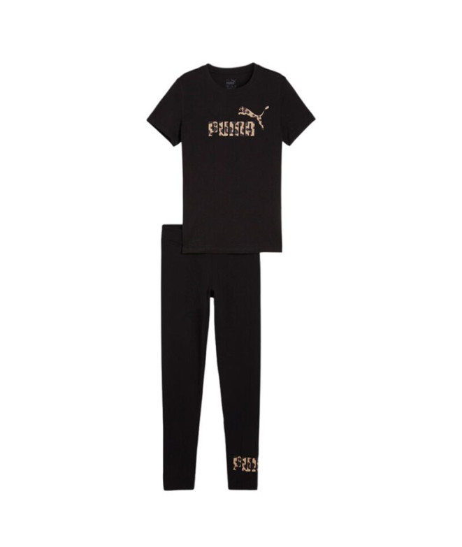 Survêtement Legging Puma ANIMAL & Noir Enfant